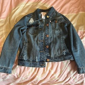 Tommy Bahama Blue Jean Jacket Size 10
